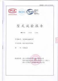 YDGGJ型式试验报告
